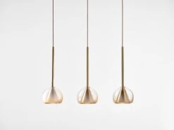 Set Of 2 Big Neutral Nude Kono Pendant Lights By Dechem Studio -Promos Meubles Boutique 01 DECHEM Kono f Martin Chum master