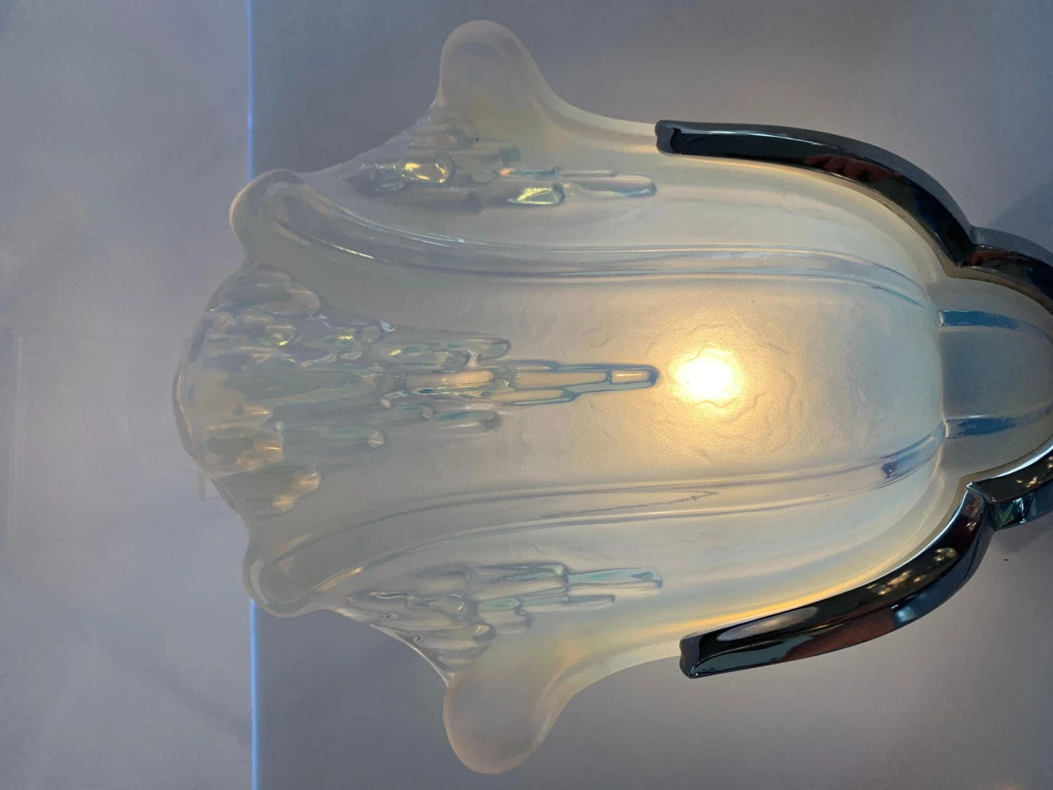 Pair Of Art Deco Corner Sconces Signed Ezan France 'Art Deco Wall Lights, 1930' 12 Pair Of Art Deco Corner Sconces Signed Ezan France 'Art Deco Wall Lights, 1930' – Image 10