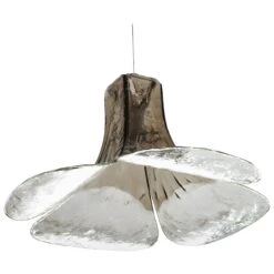 Huge Italian Carlo Nason Blown Glass Ceiling Lights Pendant, 1960s