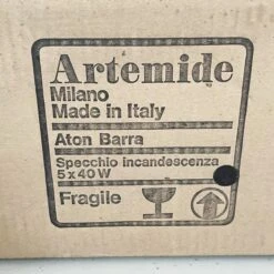 Italian Modern Wall Or Ceiling Lamp Aton Barra By Gismondi For Artemide, 1980s -Promos Meubles Boutique 14 lampada b master
