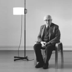 Miguel Milá 'Wally Cesta' Wall Lamp In Opal Glass And Black For Santa & Cole -Promos Meubles Boutique 14 master 1