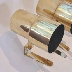Hans-Agne Jakobsson, Brass Wall Lights V-324, Scandinavian / Mid-Century Modern -Promos Meubles Boutique 20230522 170941 master