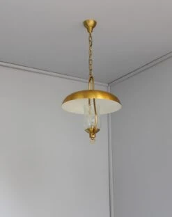 3 Fine French Hanging Bronze And "Craquelé" Glass Lanterns By Jean Perzel -Promos Meubles Boutique 2094 Lanterne rustique Perzel modele 824 MM2 master