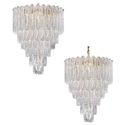 Huge Modern Italian Murano Glass Chandelier -Promos Meubles Boutique 21122252 master