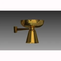 Art Deco Bauhaus Brass Wall Light By Woka Lamps Vienna, Re Edition -Promos Meubles Boutique 21728 dibs jpg master