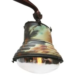 French Copper Cast Iron Clear Mercury Glass Street Light By Eclatec, France -Promos Meubles Boutique 2283 eclatec XXL copper mercury 03 master