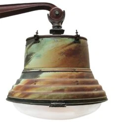 French Copper Cast Iron Clear Mercury Glass Street Light By Eclatec, France -Promos Meubles Boutique 2283 eclatec XXL copper mercury 04 master