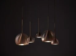 Set Of 2 Big Neutral Nude Kono Pendant Lights By Dechem Studio -Promos Meubles Boutique 22 DECHEM Kono f Martin Chum master