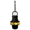 Brutalist Hand-Crafted Iron And Stained Glass Hanging Pendant Lamp, C. 1960's -Promos Meubles Boutique 24927382 datamatics
