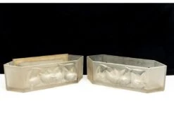 Rare Pair Of Rene Lalique Art Deco Wall Sconces With Sparrows -Promos Meubles Boutique 2 master
