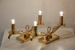 French Art Deco Abat-Jour Jules Leleu Style, 1930 -Promos Meubles Boutique 2 master 5