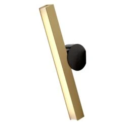 Ip Calee V3 Satin Graphite And Brass Wall Light By POOL