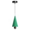 Petite Friture Small Cherry LED Pendant Light In Mint-Green & Titanium Aluminium -Promos Meubles Boutique 34082592 datamatics