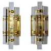 Pair Of Venini Wall Lamps, Cut Glass, Murano, Italy, 1970 -Promos Meubles Boutique 34474172 datamatics