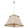 Midcentury Bamboo, Cane And Rattan French Chandelier After Louis Sognot, 1960s -Promos Meubles Boutique 34650352 datamatics