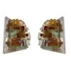 Pair Of Geometry Glass Construction Metal Sconces By Poliarte, Italy, 1970s -Promos Meubles Boutique 34661612 datamatics