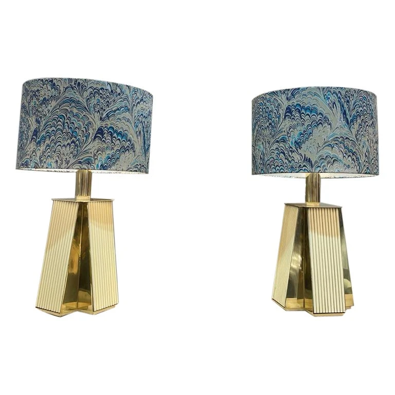 Pair Of Italian Table Lamps, Circa 1940 3 Pair Of Italian Table Lamps, Circa 1940
