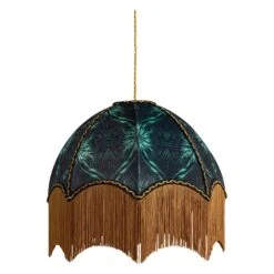 Talon Lampshade With Fringing - Large