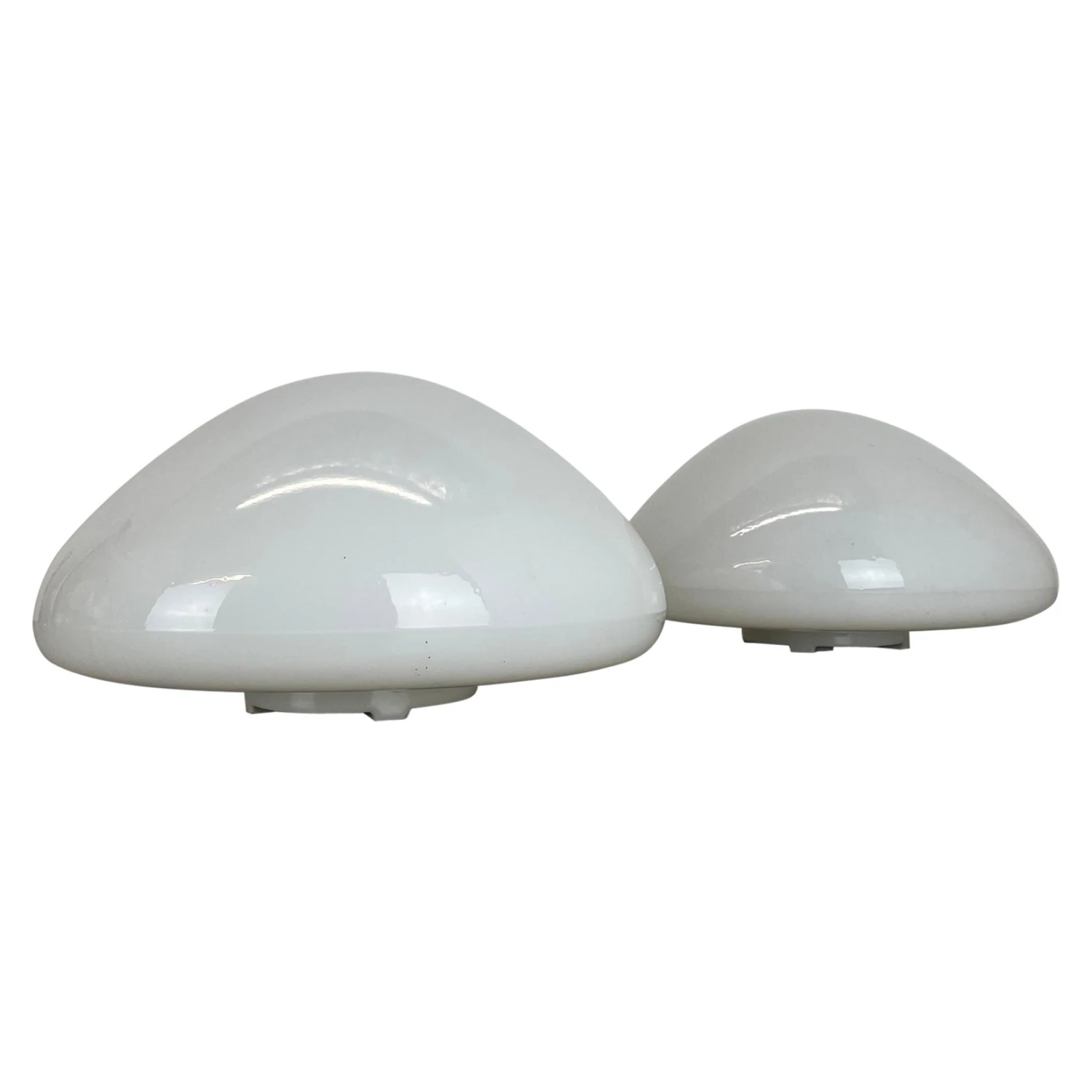 Set Of 2 Glass Wall Lights "Wv339" By Wilhelm Wagenfeld Lindner Germany, 1960 3 Set Of 2 Glass Wall Lights "Wv339" By Wilhelm Wagenfeld Lindner Germany, 1960