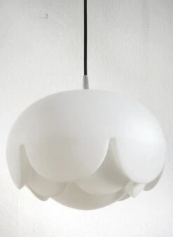 Rare German Vintage Blown Glass Ceiling Hanging Pendant Light, 1960s -Promos Meubles Boutique 3 master 10