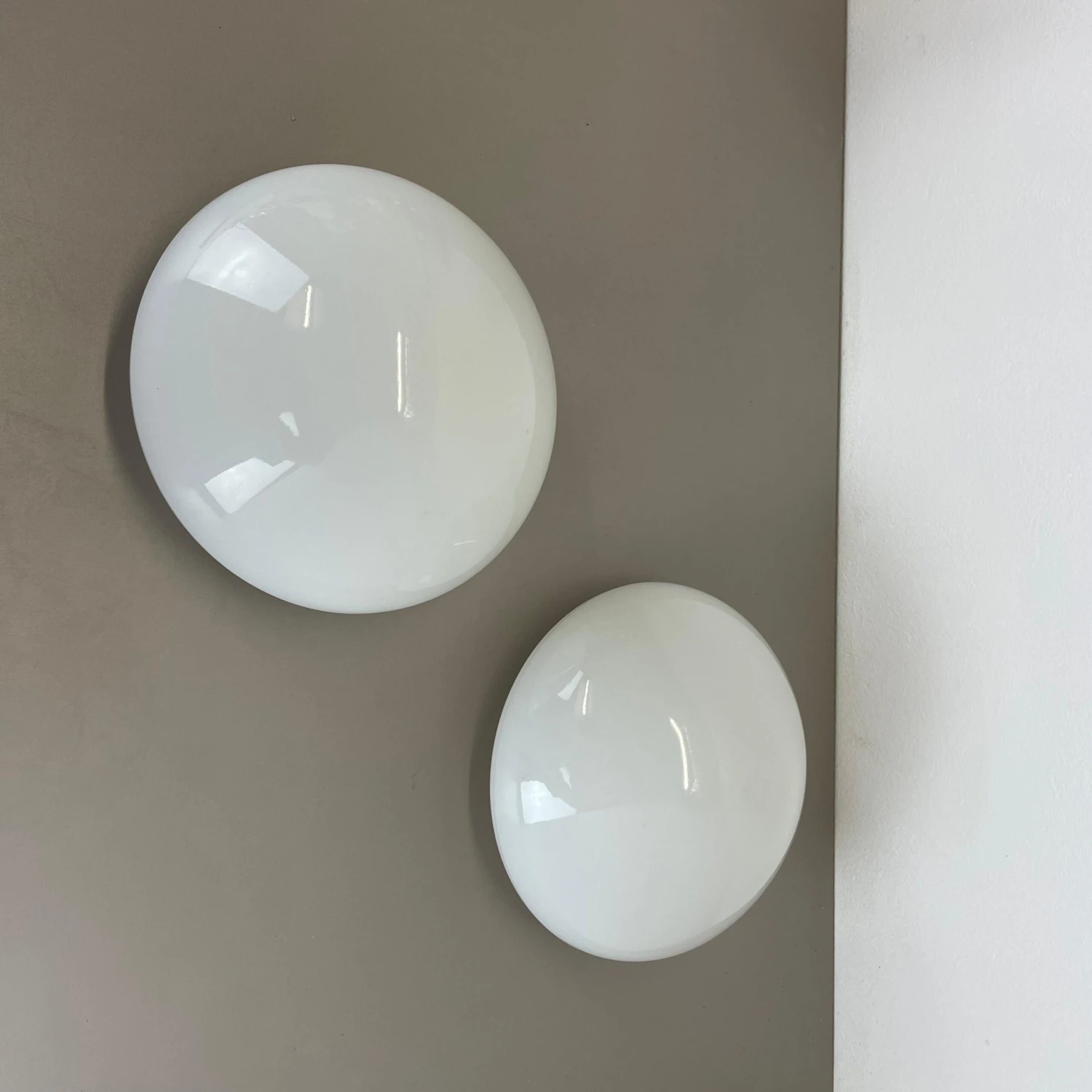 Set Of 2 Glass Wall Lights "Wv339" By Wilhelm Wagenfeld Lindner Germany, 1960 5 Set Of 2 Glass Wall Lights "Wv339" By Wilhelm Wagenfeld Lindner Germany, 1960 – Image 3