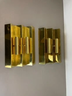 Set Of 2 Solid Brass Stilnovo Style Wall Light By WKR Leuchten, Germany 1970s -Promos Meubles Boutique 4D2F1E98 8221 4455 8C11 1687375556679 master