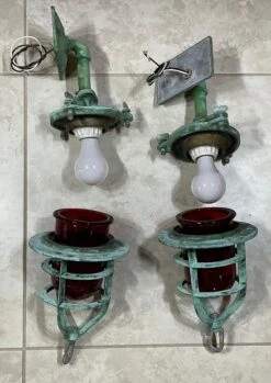 Pair Of Bronze Nautical Marine Scones 29 Pair Of Bronze Nautical Marine Scones -Promos Meubles Boutique 51E64331 5EA5 4FF6 8A63 C0AB75B7139D master