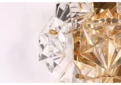 Pair Of Kinkeldey Faceted Crystal And Brass Sconces -Promos Meubles Boutique 5 master 1