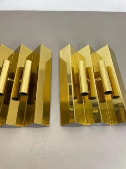 Set Of 2 Solid Brass Stilnovo Style Wall Light By WKR Leuchten, Germany 1970s -Promos Meubles Boutique 6ADF0B33 61DF 406A B79F 1687375568535 master