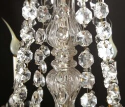 Large Antique French Louis XVI Style Gilt Bronze And Cut Crystal Chandelier -Promos Meubles Boutique 6R1A0715 master