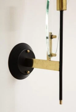 Max Ingrand For Fontana Arte Glass Wall Sconces, Circa 1960 -Promos Meubles Boutique 6R1A0731 master