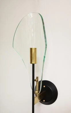 Max Ingrand For Fontana Arte Glass Wall Sconces, Circa 1960 -Promos Meubles Boutique 6R1A0736 master