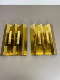 Set Of 2 Solid Brass Stilnovo Style Wall Light By WKR Leuchten, Germany 1970s -Promos Meubles Boutique 799911B0 D239 4846 B55B 1687375545444 master
