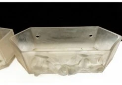 Rare Pair Of Rene Lalique Art Deco Wall Sconces With Sparrows -Promos Meubles Boutique 7 master