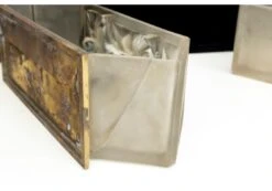 Rare Pair Of Rene Lalique Art Deco Wall Sconces With Sparrows -Promos Meubles Boutique 8 master