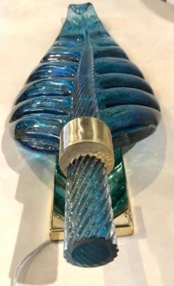 Pair Of Murano Glass Leaf-Form Wall Lights By Barovier & Toso, Circa 1960 -Promos Meubles Boutique 990A899D 420C 4F79 BA98 037217A0D9A1 master