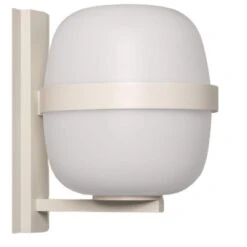 Miguel Milá 'Wally Cesta' Wall Lamp In Opal Glass And Black For Santa & Cole -Promos Meubles Boutique 9 master 2