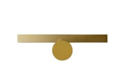 Ip Calee V1 Satin Polished Brass Wall Light By POOL -Promos Meubles Boutique APPLIQUE CALEE V1 sb pb face detouree master