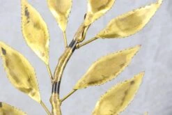 1960s Maison FlorArt Mid-century Brass Foliage Sconce -Promos Meubles Boutique Applique Jansen feuillage 10 master