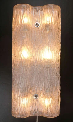 Large Wavey Murano Ceiling/ Wall Light -Promos Meubles Boutique B