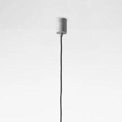 Set Of 2 Silver And Clear Stratos Big Capsule Pendant Light By Dechem Studio -Promos Meubles Boutique B master 1