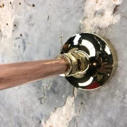 1980 British Army Lamp Shade In Red With Copper Cantilever Wall Lamp Edison Bulb 33 1980 British Army Lamp Shade In Red With Copper Cantilever Wall Lamp Edison Bulb -Promos Meubles Boutique Copper and Brass 360 Cantilever Lamp Red Shade18 master