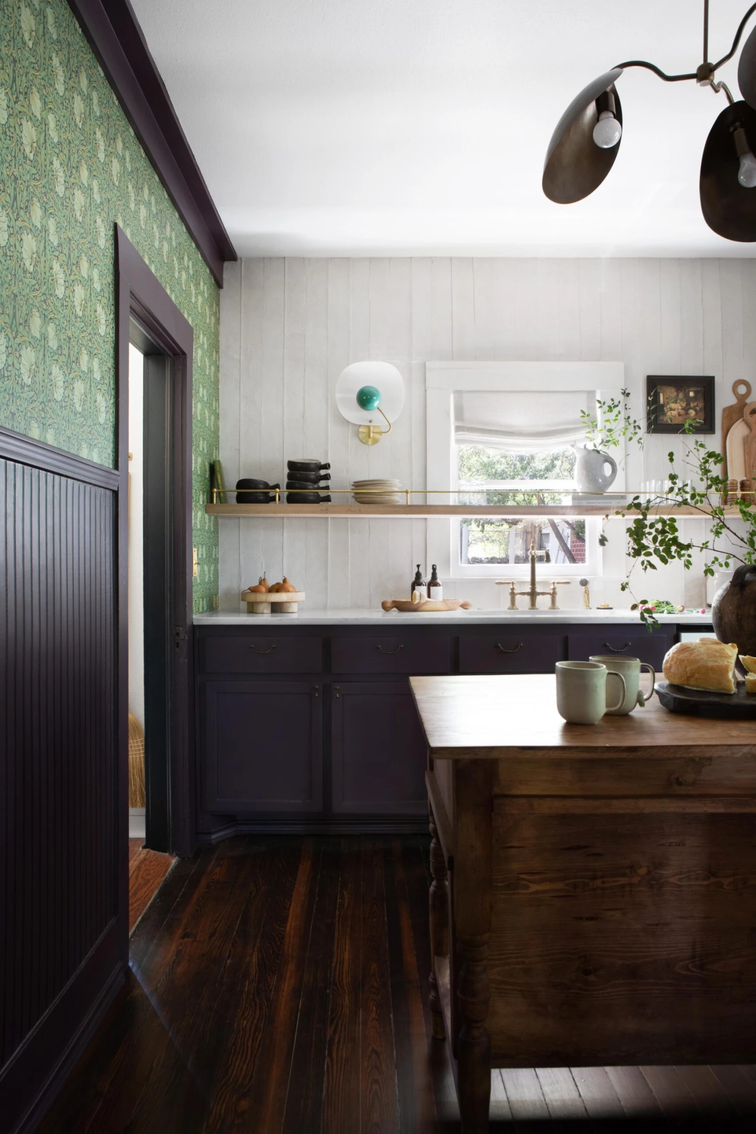 JENNY Large Wall Light Or Sconce In Enamel & Brass By Blueprint Lighting – Image 7