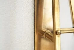 Italian Mid-Century Modern Brass And Glass Wall Lamps, Italy 1950s -Promos Meubles Boutique DSC01260 Details master