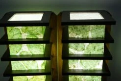 Set Of Sconces With Vintage Decoupage Rice Paper Walnut And Teak Wall Light -Promos Meubles Boutique DSC07896 master