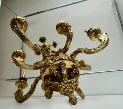 Mazarin Chandelier In Bronze, France -Promos Meubles Boutique DSC09602 master