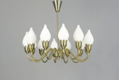 Midcentury Chandelier By Fog & Mørup, Circa 1950s -Promos Meubles Boutique DSC4907 master