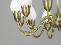 Midcentury Chandelier By Fog & Mørup, Circa 1950s -Promos Meubles Boutique DSC4922 master