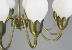 Midcentury Chandelier By Fog & Mørup, Circa 1950s -Promos Meubles Boutique DSC4926 master