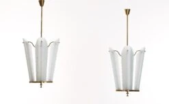 Bo Notini Ceiling Lamps By Glössner, Sweden, 1950s -Promos Meubles Boutique DSCF9779 2 master